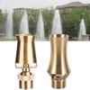 Brass Ice Tower Cedar Fountain Nozzle Durable Bubbler Jet Fountain Creative Gift Spray Head