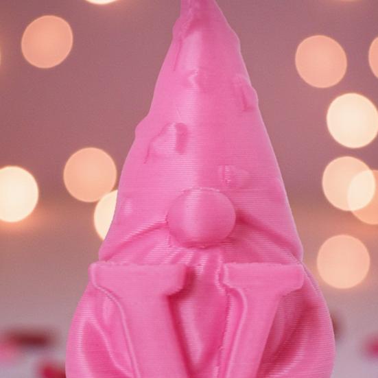 4 шт. фигурка гнома на День святого Валентина, напечатанная на 3D-принтере, настольная скульптура гнома любви, розовый центральный элемент стола для столовой, товары для домашней вечеринки