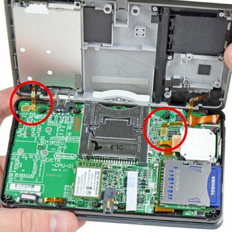 Для ремонта Nintendo 3DS левый правый переключатель L/R плечевая кнопка с гибким кабелем