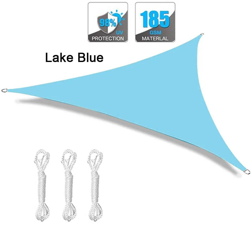 Multi-size Triangle Sun Shade Sail Waterproof Outdoor Garden Patio Party Sunscreen Awing Sun Canopy For Beach Camping Pool