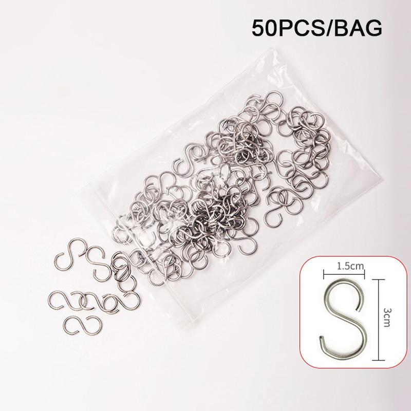 50/100PCS Hanging Firing Hook Jump Rings Pottery Ornament High Temperature Resistance Tungsten Wire Hanger Pottery Hanging Ring