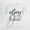 Эстетичная футболка Stay Weird | Альтернативная и крутая футболка | Футболка STAY WEIRD