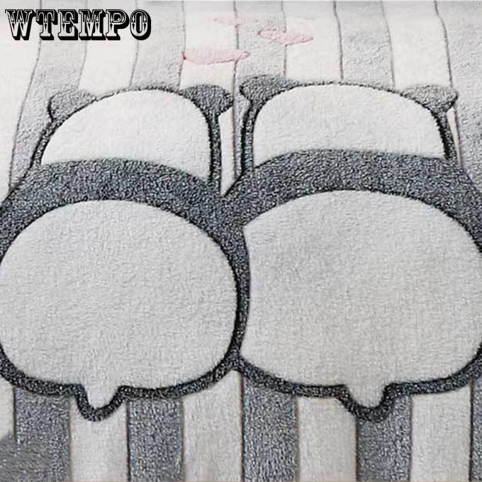 Double-sided Plus Fleece Blanket Sheets To Keep The Bed Warm In Winter Fluffy Coral Fleece Blanket Sofa Blanket Summer Air Conditioning Quilt