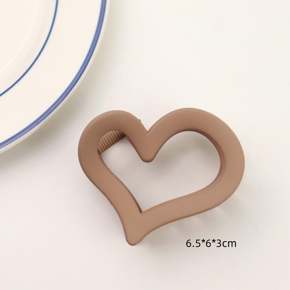 1pcs Korean Coffee Large Hair Claws Acrylic Hairpins Barrette Crab Hair Clips Headwear for Women Girls Braiders Hair Accessories