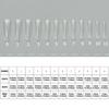 240 Pcs Clear False Nail Tips Full Cover Stick on Nail Press On Nail Artificial Nail Extras Long Nail Tips