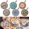 Round Coffee Coaster Anti-scalding Coffee Cup Table Mat Useful Table Placemat