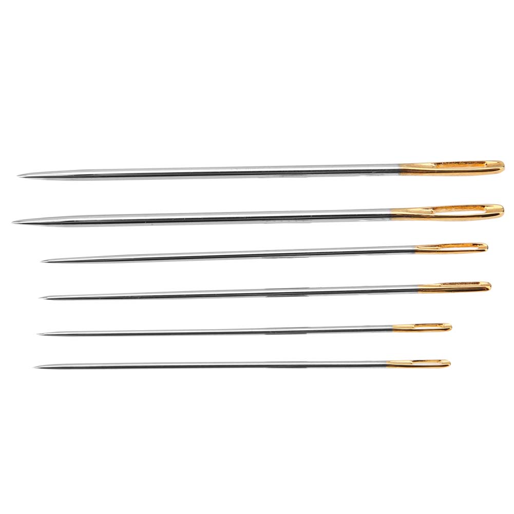 6 шт., 7/6,2/6,9 см, набор игл для ручного шитья, набор игл для домашнего ремонта одежды, набор игл для ручного вязания