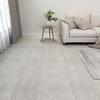 Floor Tiles - vidaXL - PVC - 55 Pcs - 5.11 M² - Light Grey