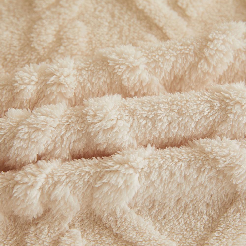 Толстое жаккардовое коралловое флисовое одеяло, фланелевое одеяло, покрывало, подарочное теплое одеяло