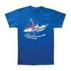 Jaws Need Bigger Boat Slim Fit Blue Unisex T-shirt