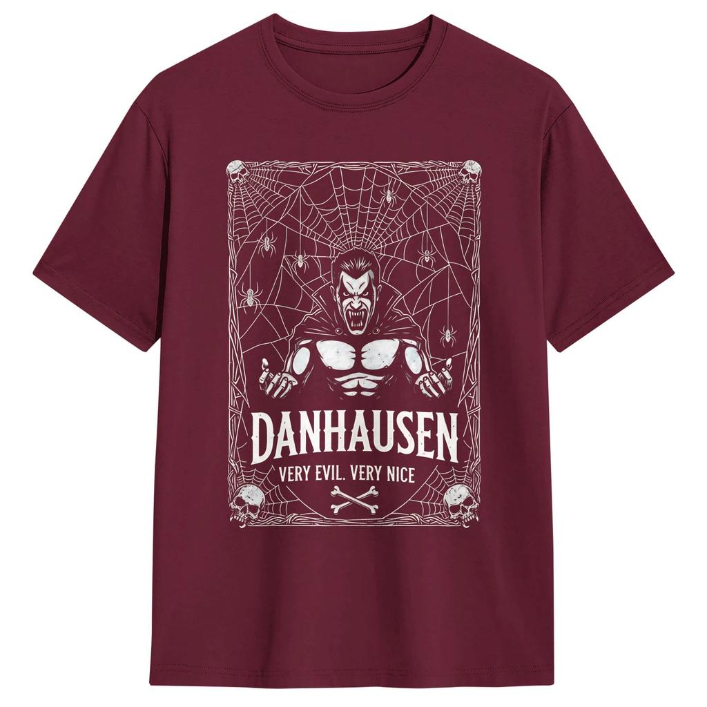 Danhausen Wrestling Retro Style Unisex T Shirt Casual Tees Short Sleeve Round Neck TShirts Cotton Graphic Printed Clothing