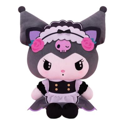 Большая плюшевая игрушка Kuromi Tsundere Cafe, Официальный талисман Sanrio, Прибл.. 31см