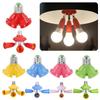 3 In 1 E27 To E27 Lamp Base Socket Splitter LED Light Bulb Adapter Lamp Holder AC 85-285V Plastic Rotatable Lamp Bases