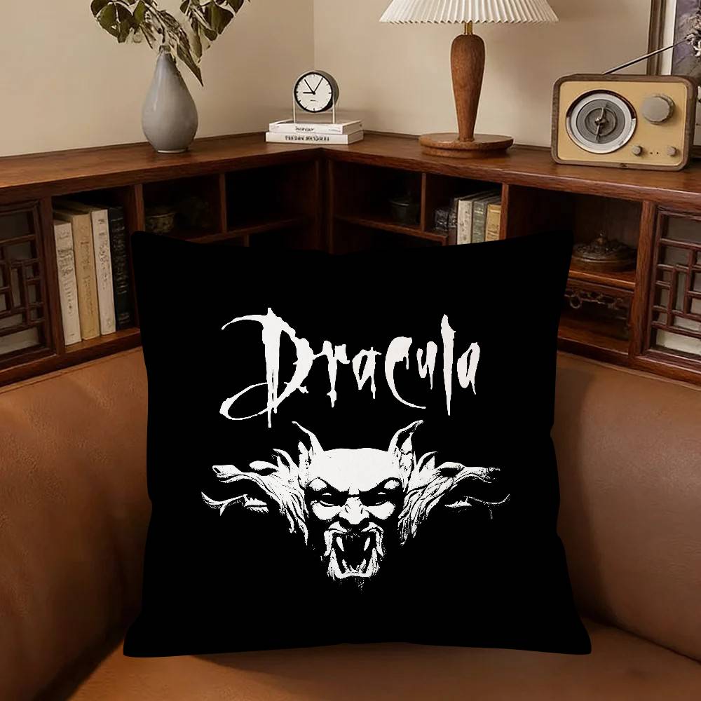 DDracula Pillow Case Fashion Square Pillowcase Bedroom Sofa Room Ins Decoration Leisure