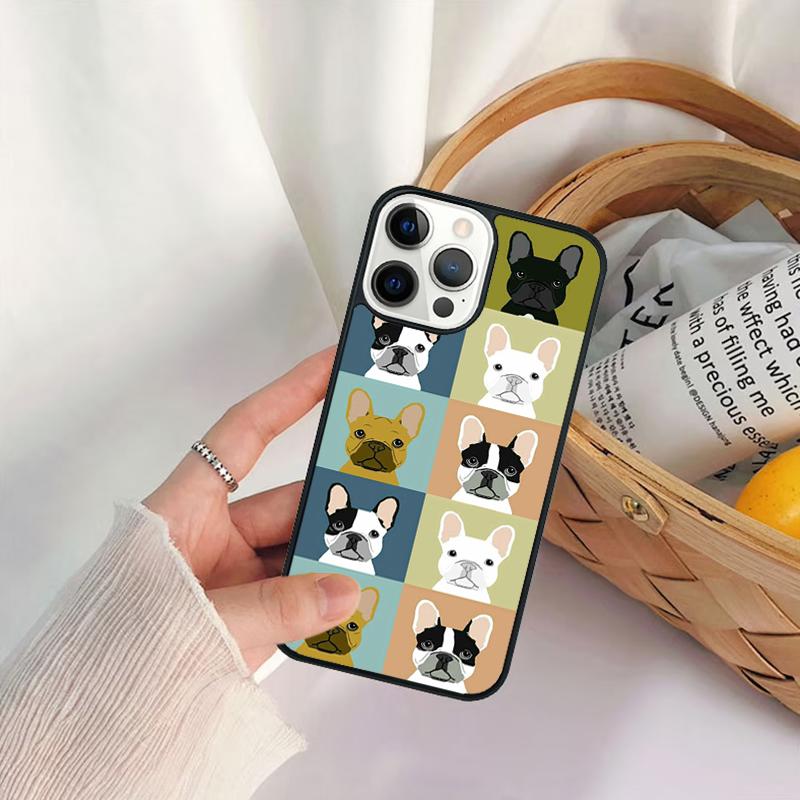 Причудливый чехол для телефона с французским бульдогом Для для iPhone 17 Air 16 15 14 11 12 13 Pro MAX Plus coque Чехол Оболочка
