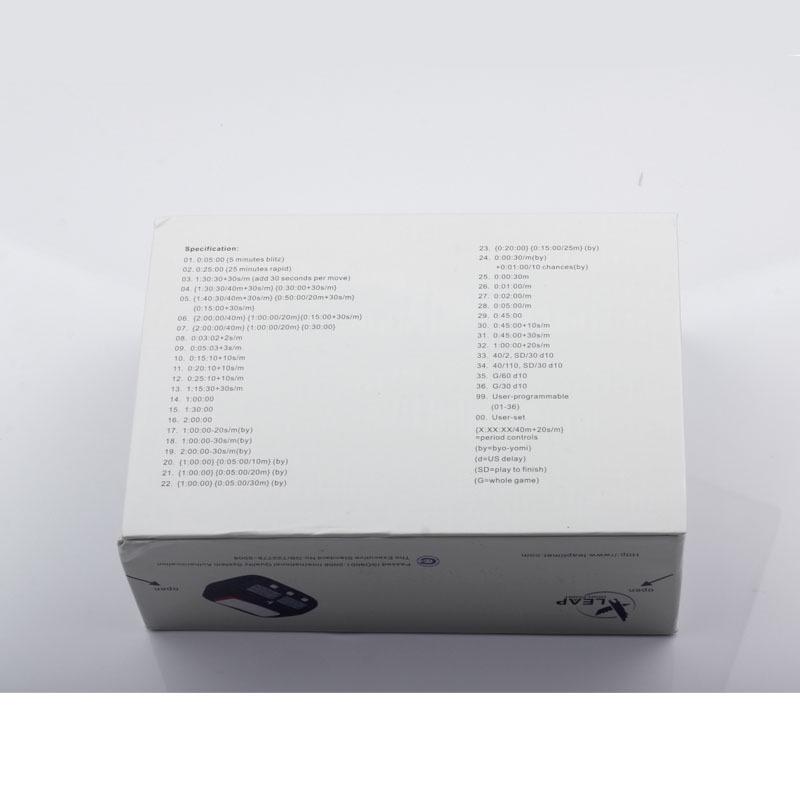 Профессиональные шахматные часы Tianfu PQ9908B для международных и китайских шахматных соревнований