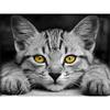 DIY Diamond Painting Kitten Cross Stitch Kit Mosaic Art Diamond Painting Full Circle/Square Diamond Home Decoration
