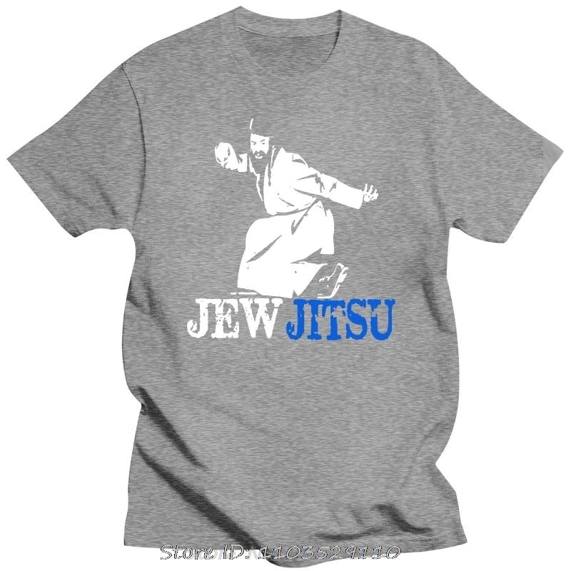 Футболка I Know JewJitsu, футболка с надписью «Rabbi Horah Dance Jiu Jitsu», еврейская футболка с забавным коротким рукавом и графическим принтом, уличная модная футболка