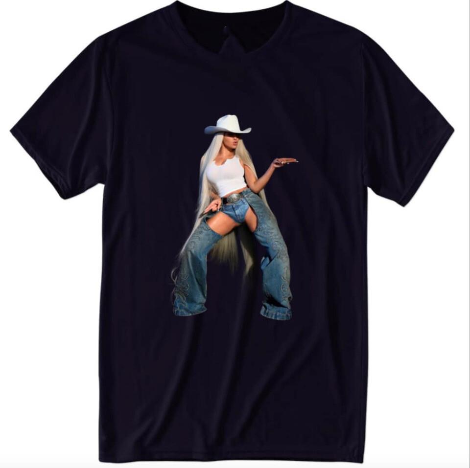 Футболка Beyonce Cowboy Carter Рубашка Cowboy Carter Унисекс Футболка