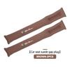 YHLOV1 Suede Car Logo Seat Gap Filler Seat Seam Leak-proof Plug Strip For Alfa Romeo GT Stelvio F1 Brera Volante Tonale Gloria Disco