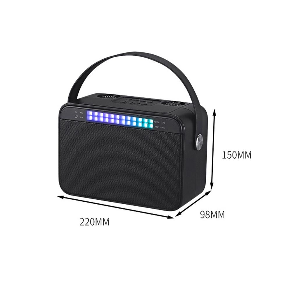 Беспроводной многофункциональный динамик Сабвуфер BT Audio 8D Surround Sound Мощный сабвуфер Несколько