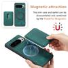 For Google Pixel 10 Pro XL Case Compatible with MagSafe Leather Back Cover with Detachable Card Holder