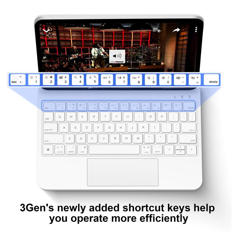 Magic Keyboard for iPad Pro 11 12 9 12.9 Air 4 Air 5 for iPad 10th Generation Pro 12 9 6th 5th 4th 3rd Gen Cover Case