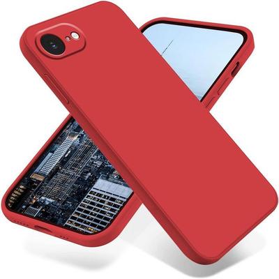 Защитный чехол - BOOLING - для iPhone 16e - Ультратонкий - Противоударный - Защита от царапин Красный