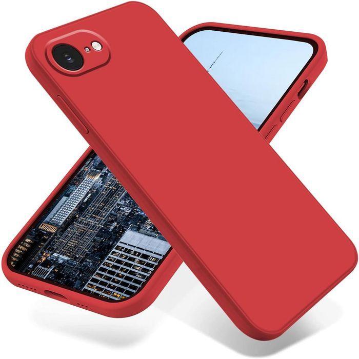 Защитный чехол - BOOLING - для iPhone 16e - Ультратонкий - Противоударный - Защита от царапин Красный