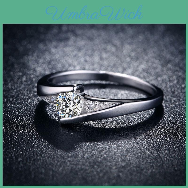 Copper Silver Coated Jewelry Ring For Women Elegant Style Hand Accessory