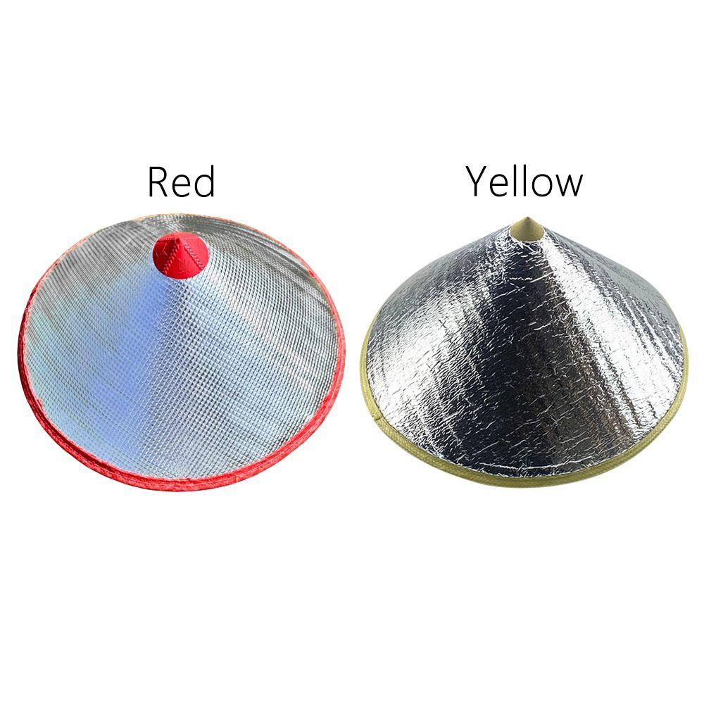 Heat Insulation Bamboo Weave Hat Wide Brim Tea Picking Cap Outdoor Dry Farming Planting