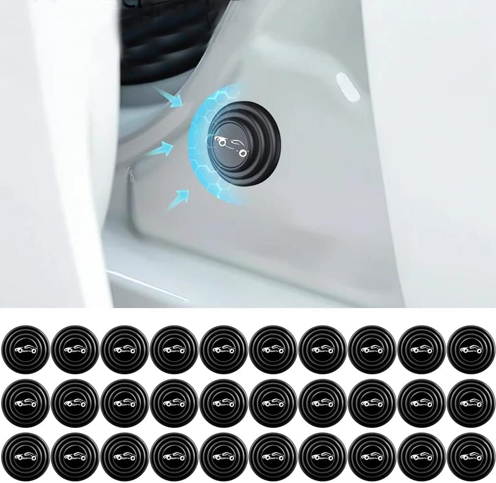 5/30 шт. противоударные накладки на двери автомобиля, звукоизоляция и амортизирующая прокладка, декоративная наклейка, запчасти для автомобилей и грузовиков, аксессуары