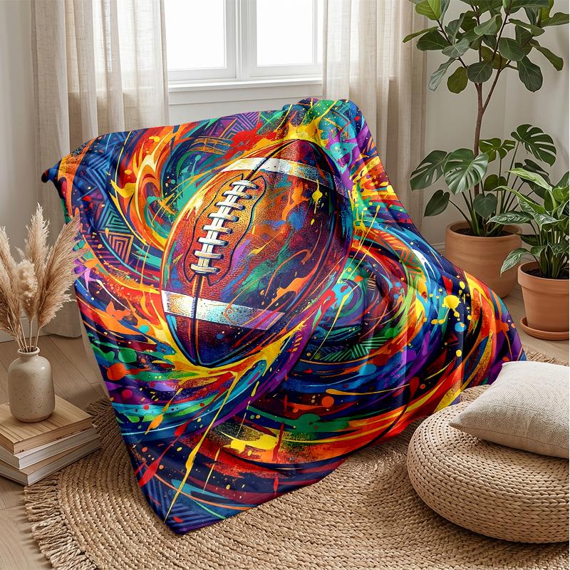 British Flag Artwork blanket Personalized Name Flannel Blanket Soft Cozy Plush Throw for Sofa Bed Lightweight Home Decor