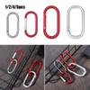 Accessories Camping Hiking Spring Oval Rings Bag Belt Buckles Handbags Clips Outdoor Carabiner