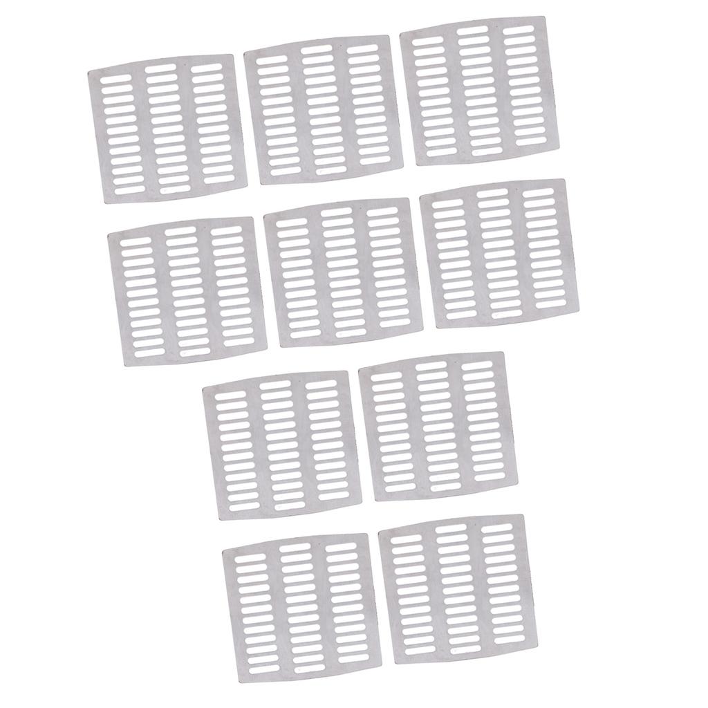 40PCS Stainless Steel Weep Hole Cover Stops 2.75 Inch Brick Drain Hole Cover Can Be Cut Or Stacked
