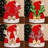 Christmas Santa Claus Hat Warm  Cosplay Party Holiday Costume Props Decoration for Kids Children Adult Xmas Gift