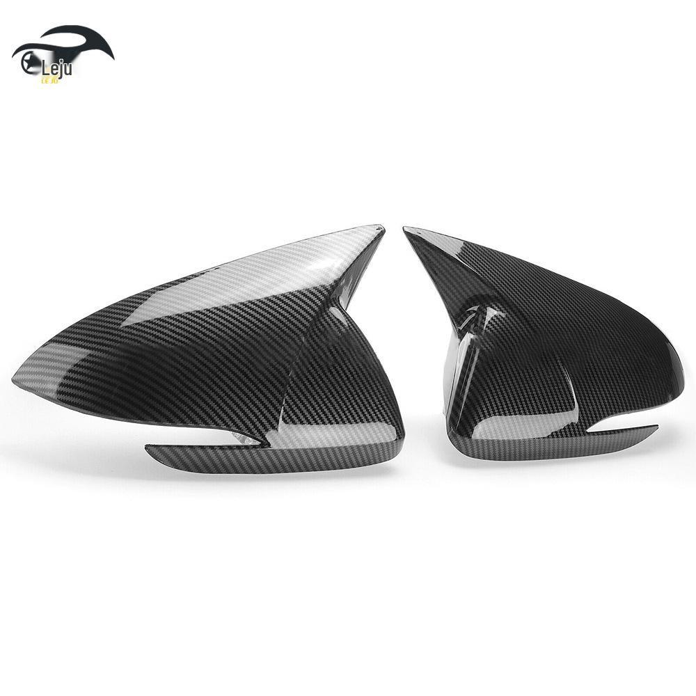 2016-2019 Hyundai Elantra Gloss Black Rearview Mirror Horn Cover