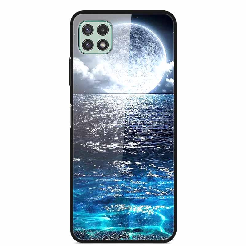 For Samsung Galaxy Wide5 Case Tempered Glass Hard PC Phone Back Cover for Galaxy Wide 5 Bumpers Cases Shell Coque 6.6'' SM-E426S