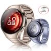 Роскошный титановый ремешок для часов Huawei Watch 5 42MM 46MM Элегантный ремешок, совместимый с умными часами Huawei
