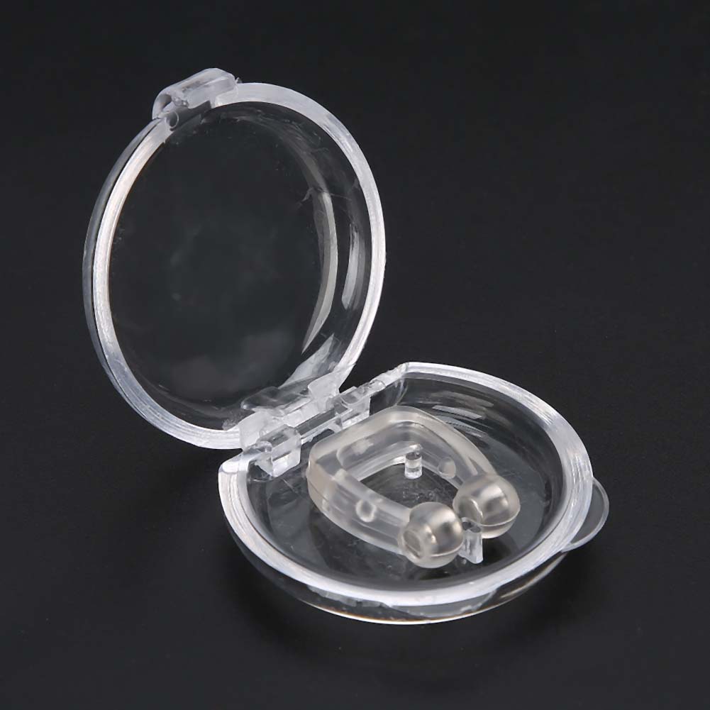 10 шт. Устройства против храпа Силиконовые Мягкие Портативные Магнитные для Сна