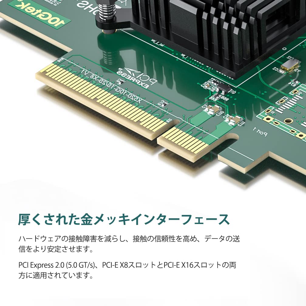Сетевая карта ipolex 10G Intel X520-DA1X520-SR1 82599EN Оригинальная плата (чип) Устанавливаемый, Один порт SFP+, PCI-E 2.0 x 8, для ПК-серверов