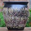 Vintage Tall Cylinder Ceramic Pottery for Succulents and Outdoor Plants