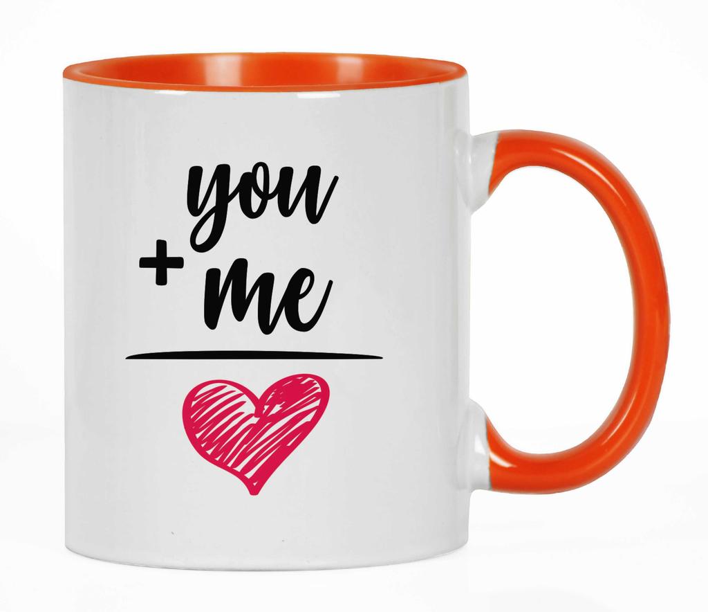 Inkdotpot 11 унций керамические кофейные кружки You Me Love кофейные кружки отлично подходят для жениха и невесты, подарка на помолвку, холостяка и девичника