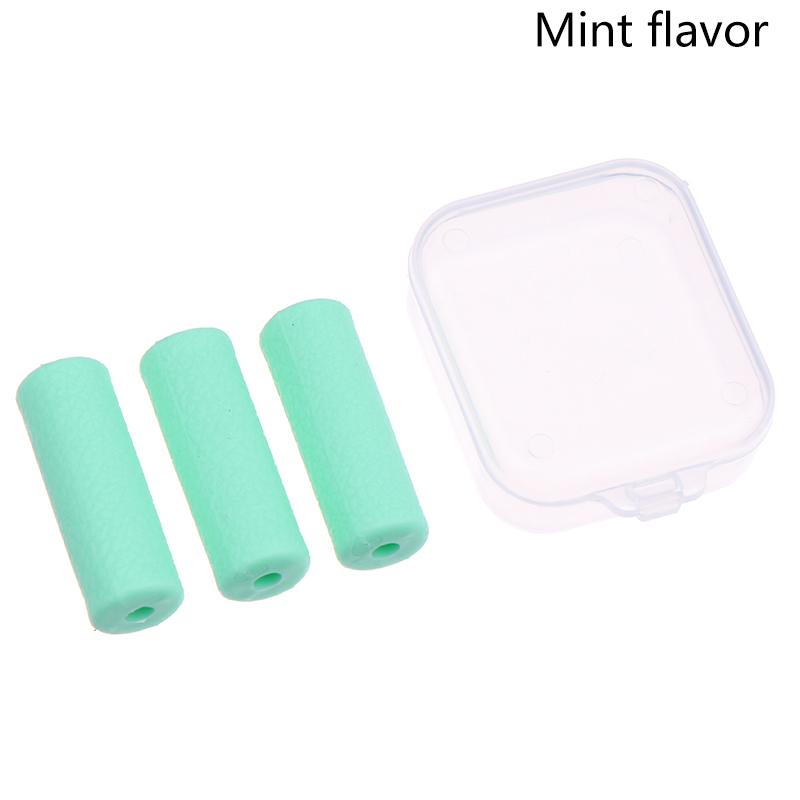 3 шт. жевательные фиксаторы для зубов ортодонтические невидимые фиксаторы для зубов выравниватели зубов жевательные силиконовые палочки Perfect Smile Fruit