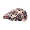 Vintage Newsboy Cap Y2k Plaid Painter Cap Retro Women's Beret  Streetwear