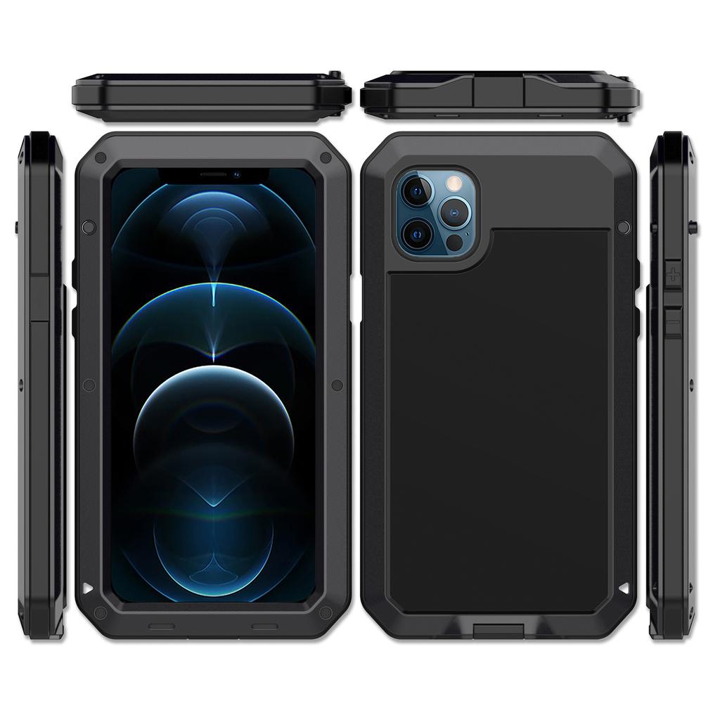 Чехол Armor Heavy Duty Protection Case для iPhone 16 15 Pro Max 7 8 Plus XR X Xs 11 12 13 Pro Max 14 Plus SE 360 Metal Tank Outdoor Противоударный чехол