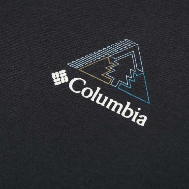 Columbia Мужская футболка TUNNEL VALLEY Черная AE9404-010