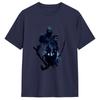 Casual God Of War Kratos Tshirt For Unisex Round Neck Pure Cotton T Shirts Short Sleeve Tees Classic Clothes