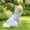 Point Pattern Dog Cool Dress Breathable Pet Princess Dress Cute Pet Bubble Skirt for Dogs Cats
