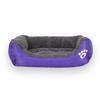 Dropshipping Long Faux Fur Pet Bed Comfortable Waterproof Plush Donut Round Dog Bed Soft Washable Cat Bed Removable Pet Cushion